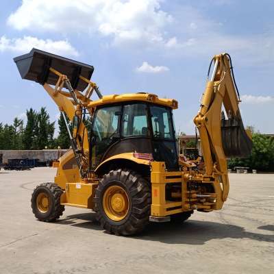 CE approved small wheel backhoe loader mini backhoe loader