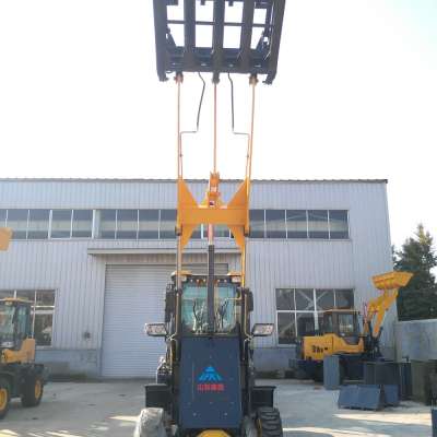 Chinese used small loader CE approved 4WD mini cheap wheel loader for sale